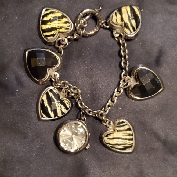 $5 or FREE with purchase from closet Charm bracelet style watch - Picture 1 of 3
